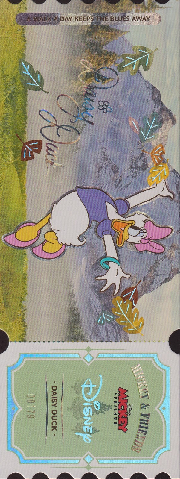 2024 Kakawow Mickey and Friends Jumbo Ticket-Daisy Duck #RTJC-DMF-04(00179/3000)