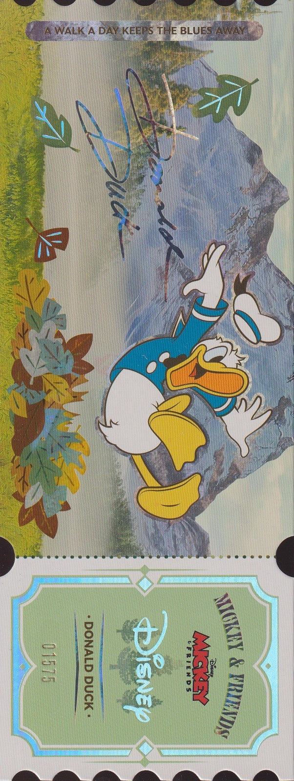 2024 Disney Mickey and Friends Jumbo Ticket-Donald Duck #RTJC-DMF-03(01575/3000)