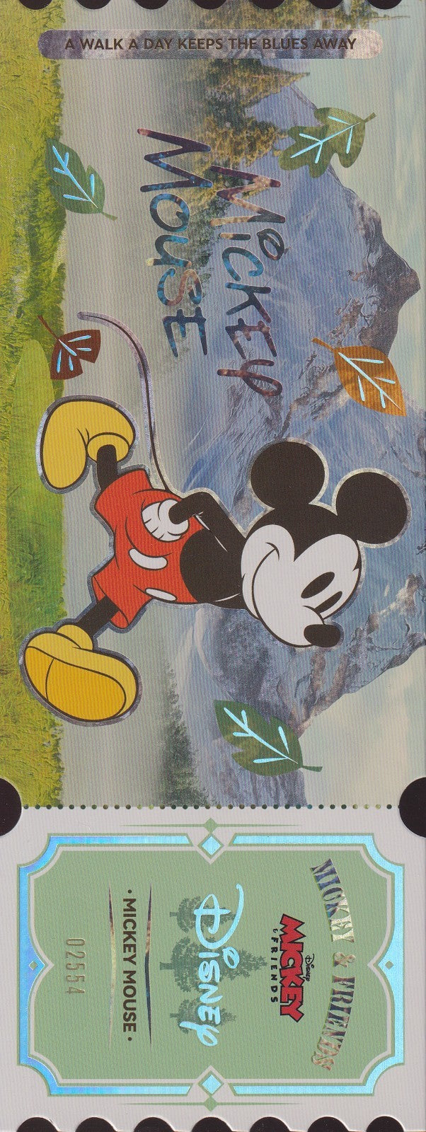 2024 Mickey and Friends Jumbo Ticket-Mickey Mouse #RTJC-DMF-01 (02554/3000)