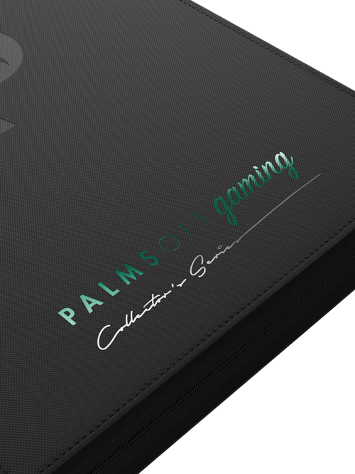 Palms Off Gaming Collector's Series Top Loader Zip Binder - 9 Pocket (216 Slot)