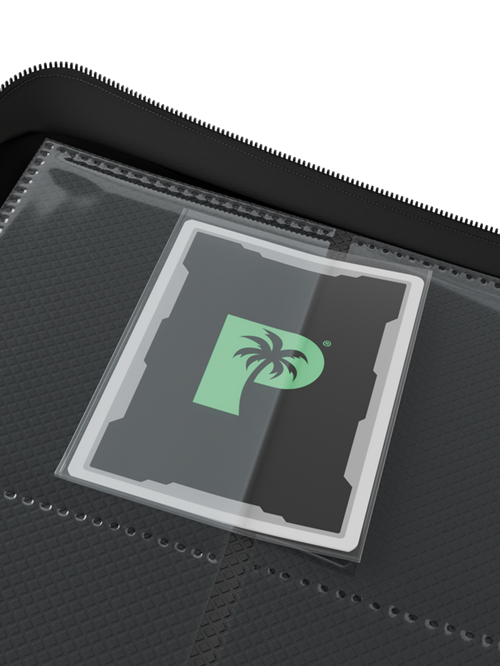 Palms Off Gaming Collector's Series 9 Pocket Zip Binder - Black