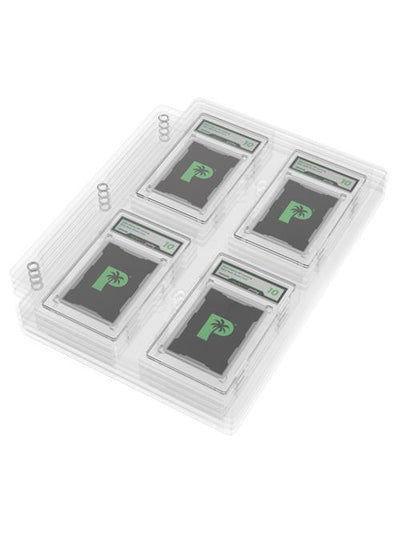 Palms Off Gaming PSA 4-Slot Pages - 5pc Pack