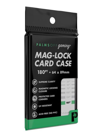 Palms Off Gaming 180pt Mag-Lock Card Case