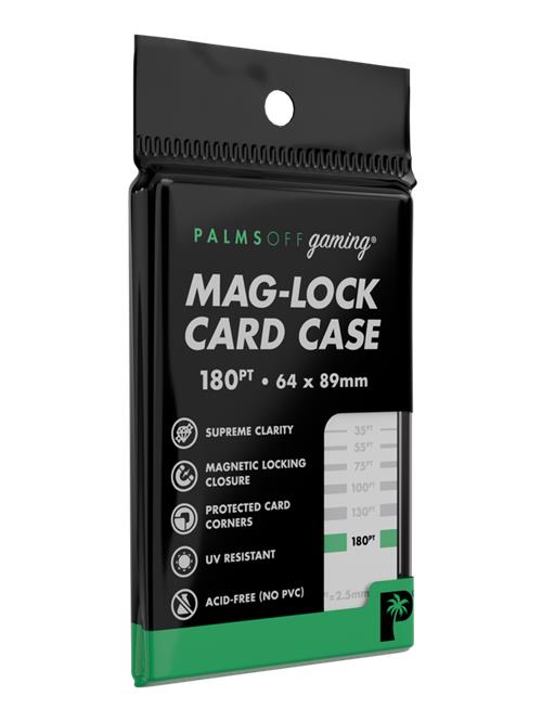 Palms Off Gaming 180pt Mag-Lock Card Case