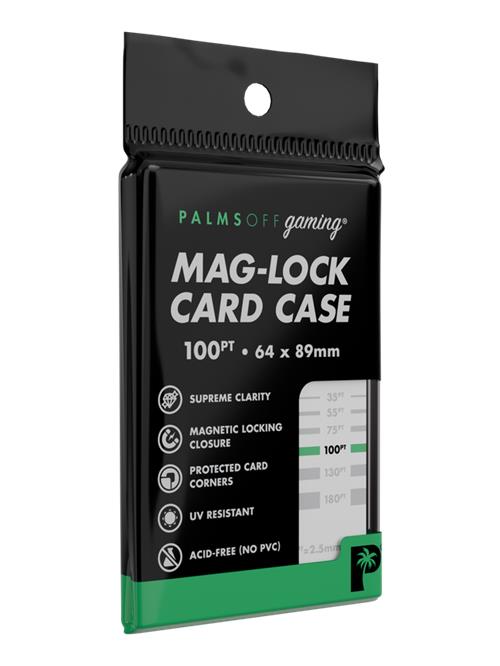 Palms Off Gaming 100pt Mag-Lock Card Case