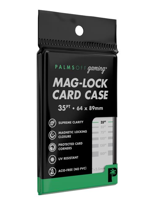 Palms Off Gaming 35pt Mag-Lock Card Case
