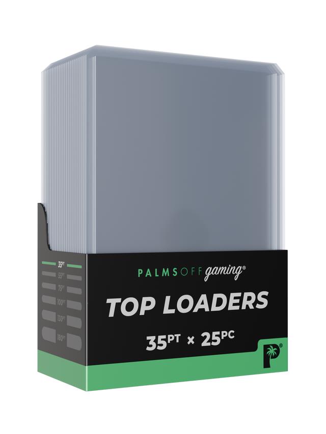 Palms Off Gaming 35pt Top Loaders - 25pc