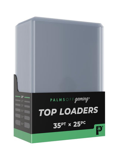 Palms Off Gaming 35pt Top Loaders - 25pc