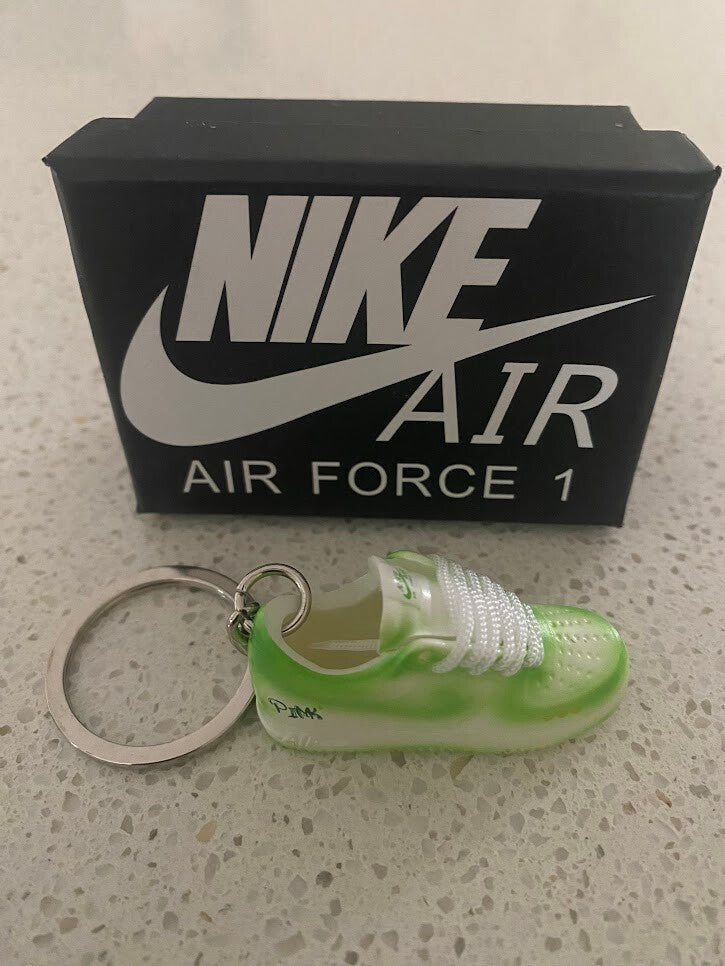 NIKE AIR FORCE 1-3D SNEAKER KEYCHAIN WITH BOX