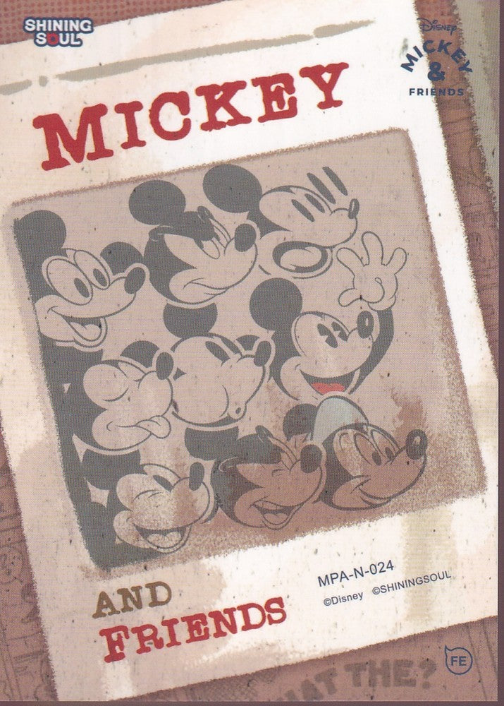 2026 SHINING SOUL MICKEY & FRIENDS POP ART BASE (N) CARD-#MPA-N-024