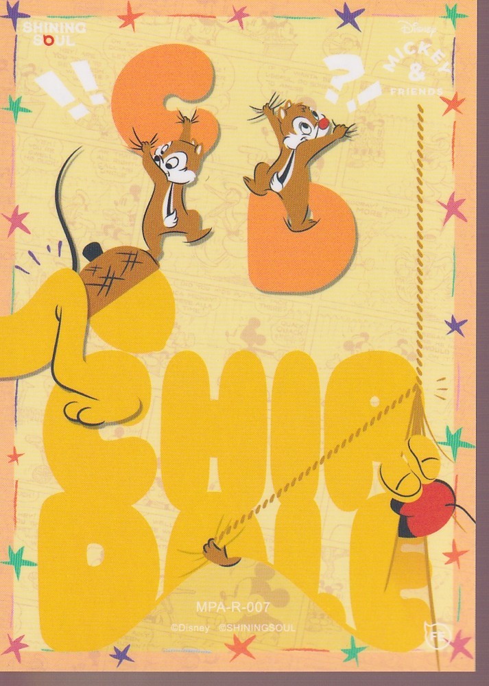 2026 SHINING SOUL MICKEY & FRIENDS POP ART RARE (R) CARD-#MPA-R-007