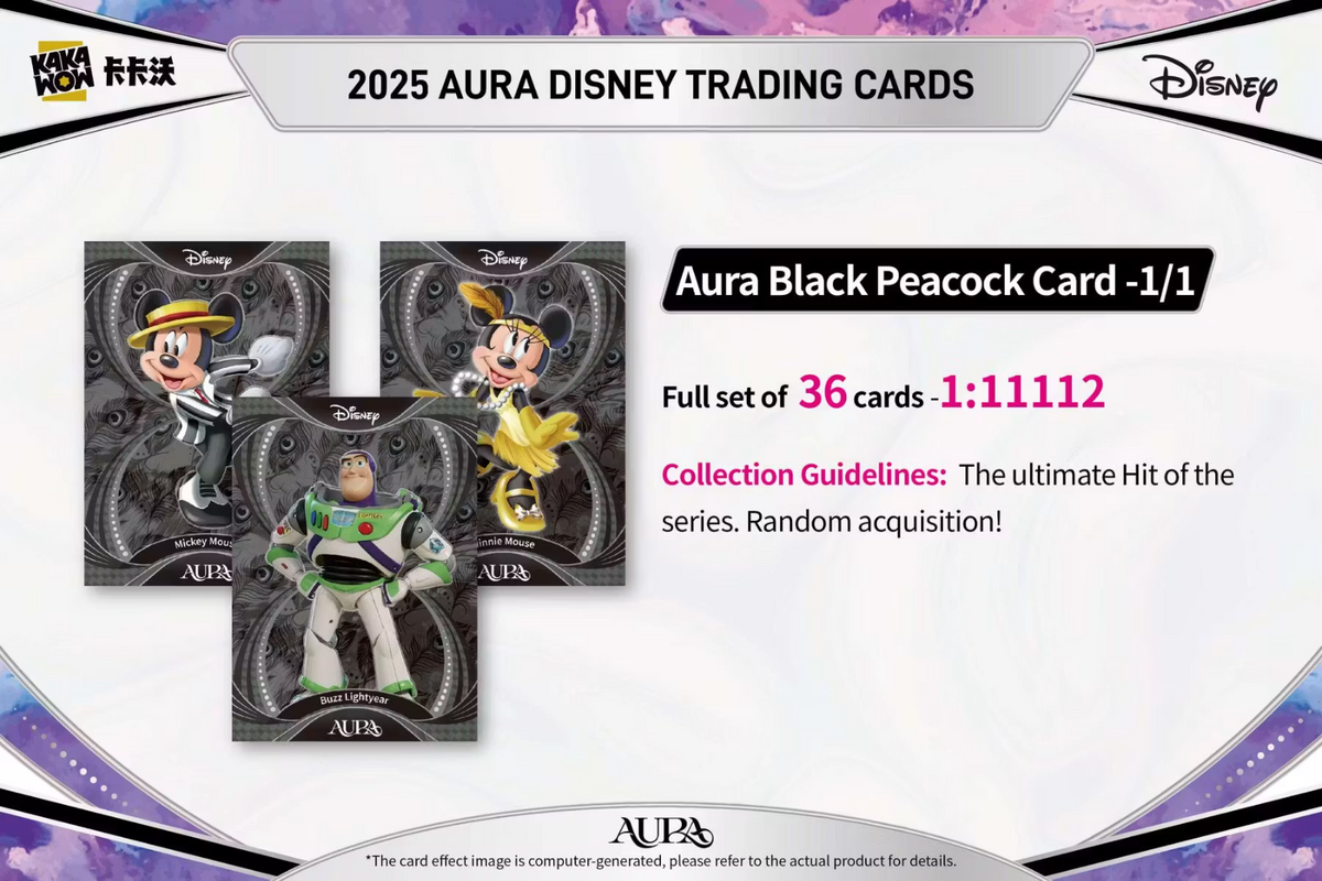 2025 KAKAWOW AURA DISNEY FACTORY SEALED HOBBY BOX