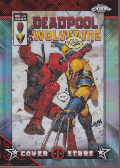 2025 Topps Chrome Deadpool Cover Stars #CS-19 X-Men #2
