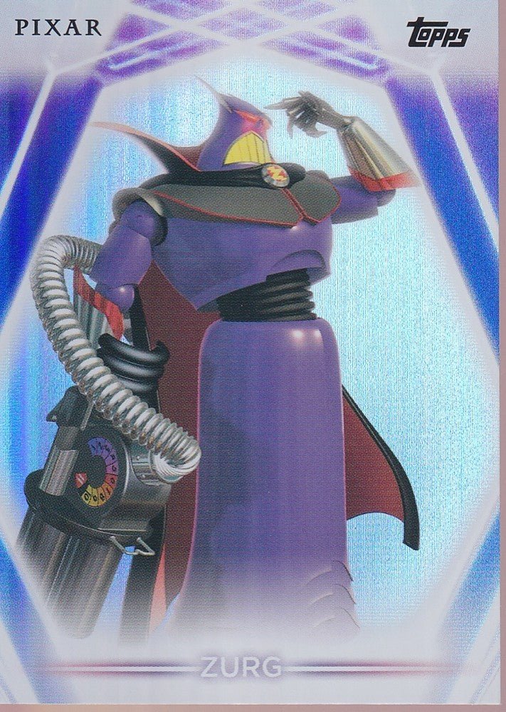 2026 Topps Disney Neon Rainbow Foil #34 Zurg