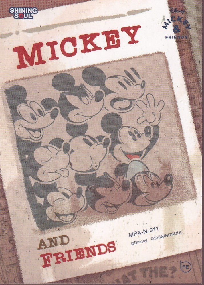 2026 SHINING SOUL MICKEY & FRIENDS POP ART BASE (N) CARD-#MPA-N-011
