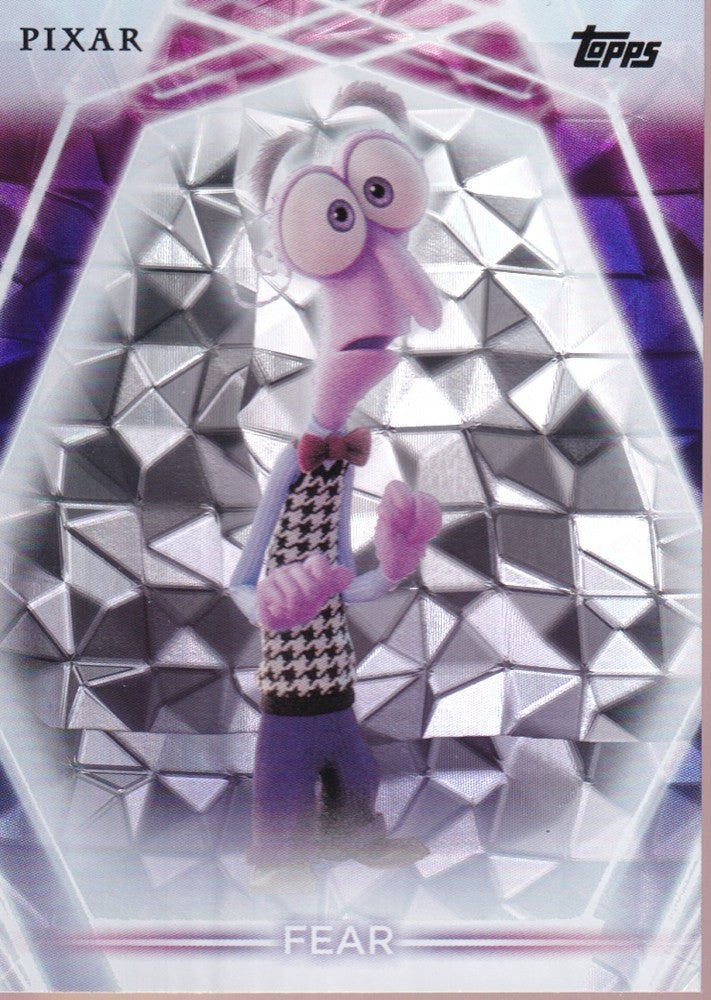 2026 Topps Disney Neon Diamante #164 Fear