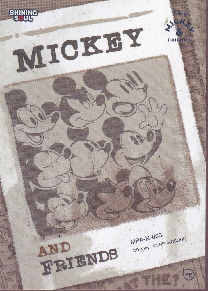 2026 SHINING SOUL MICKEY & FRIENDS POP ART BASE (N) CARD-#MPA-N-003