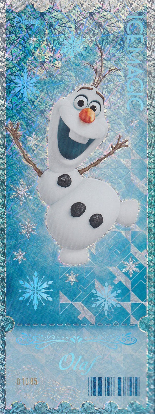 2024 Kakawow Frozen Jumbo Refractor Ticket-Olaf #RTJC-DFR-03 (01085/3000)