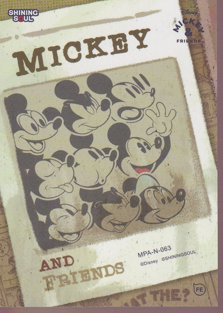 2026 SHINING SOUL MICKEY & FRIENDS POP ART BASE (N) CARD-#MPA-N-063
