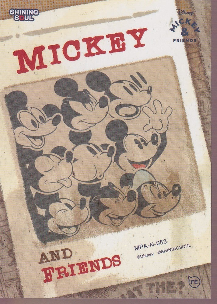 2026 SHINING SOUL MICKEY & FRIENDS POP ART BASE (N) CARD-#MPA-N-053