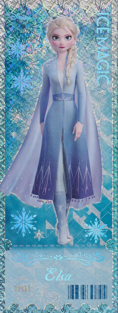 2024 Kakawow Frozen Jumbo Refractor Ticket-Elsa #RTJC-DFR-02 (02063/3000)
