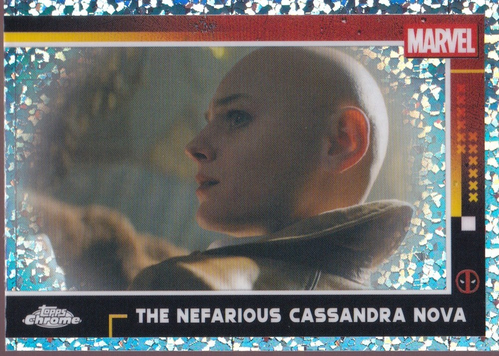 2025 Topps Chrome Deadpool Mini Diamond #71 The Nefarious Cassandra Nova