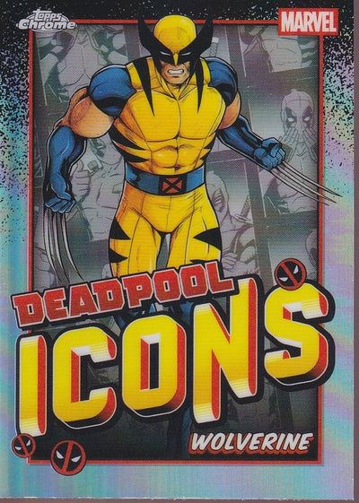 2025 Topps Chrome Deadpool-Deadpool Icons #DI-10 Wolverine