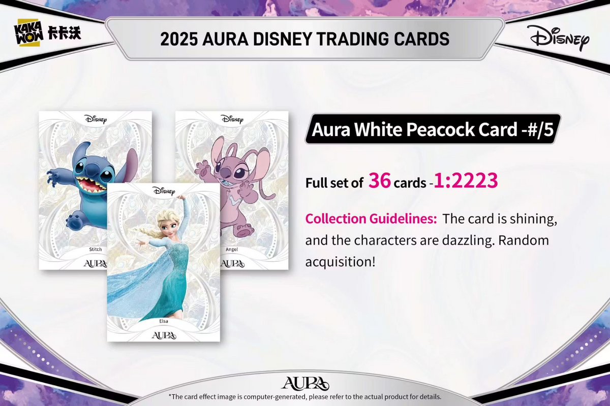 2025 KAKAWOW AURA DISNEY FACTORY SEALED HOBBY BOX