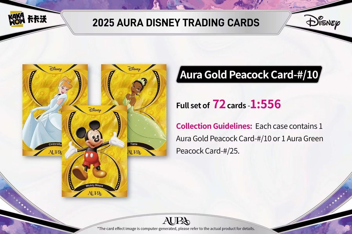 2025 KAKAWOW AURA DISNEY FACTORY SEALED HOBBY BOX