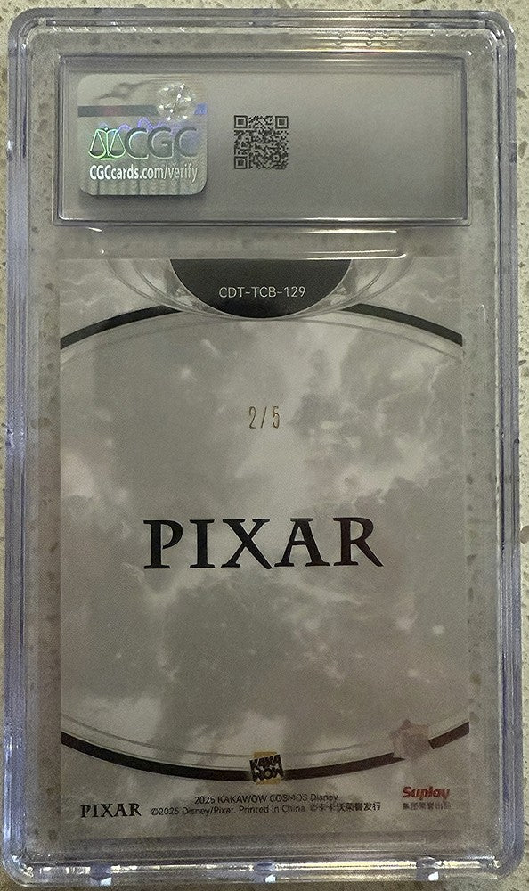 2025 Cosmos Chill with Disney Blue Gold #CDT-TCB-129 Mike Wazowski (2/5)-CGC 9