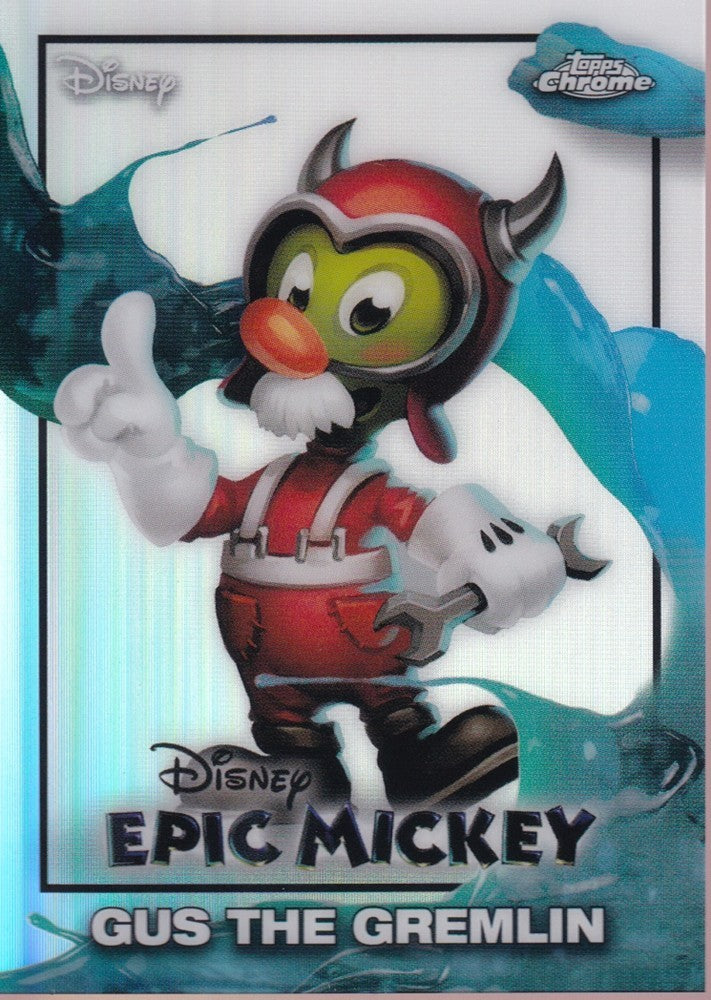 2026 Topps Disney Neon Epic Mickey #EM-14 Gus The Gremlin