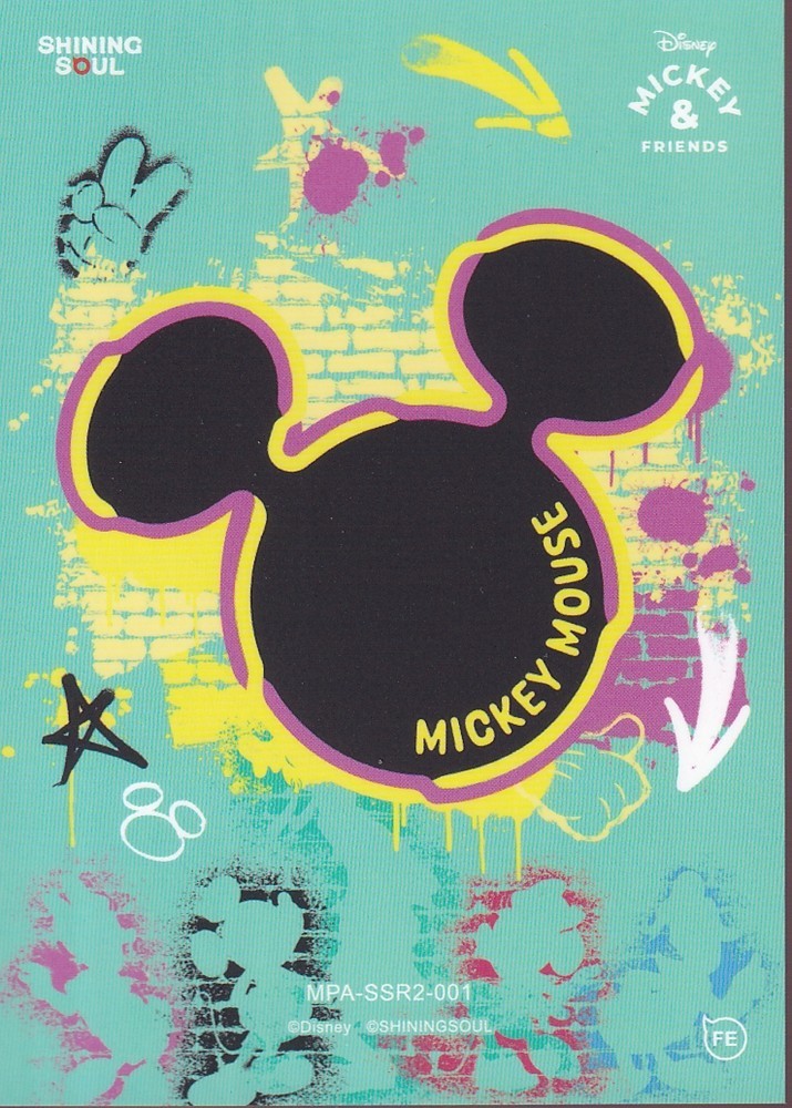 2026 SHINING SOUL MICKEY & FRIENDS POP ART (SSR) CARD-#MPA-SSR2-001