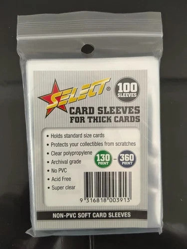 Select Thick Card Sleeves (100 Pack)
