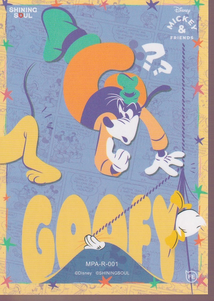 2026 SHINING SOUL MICKEY & FRIENDS POP ART RARE (R) CARD-#MPA-R-001