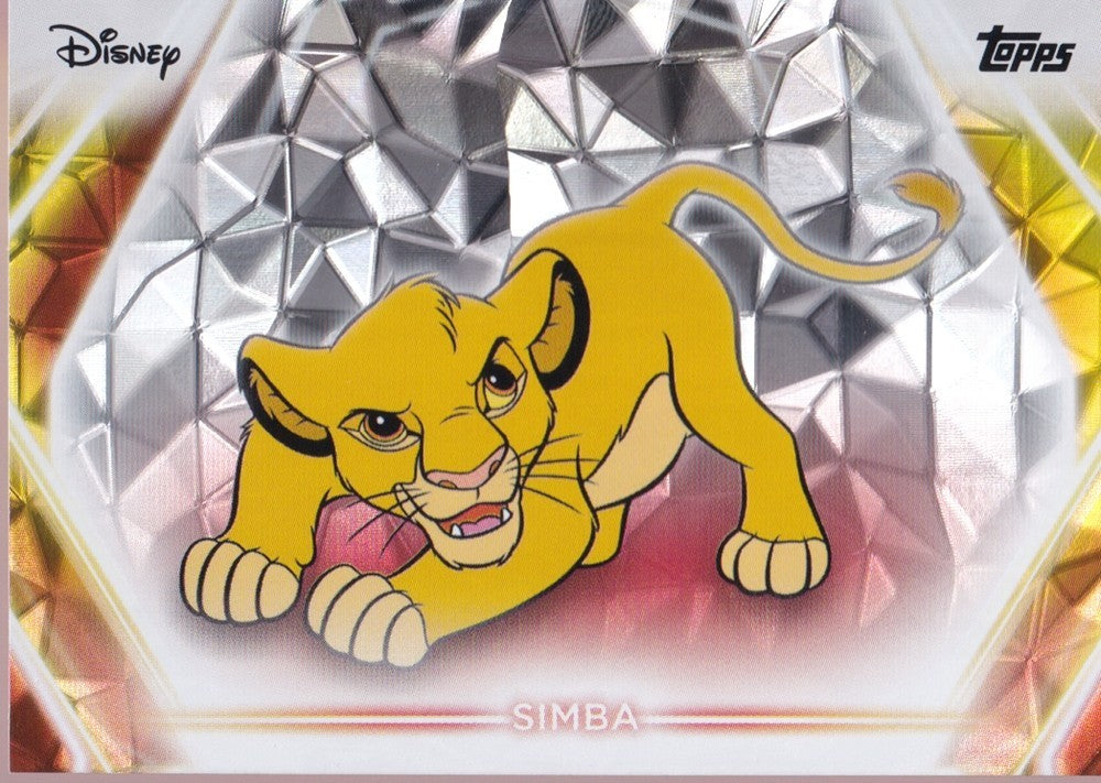 2026 Topps Disney Neon Diamante #41 Simba