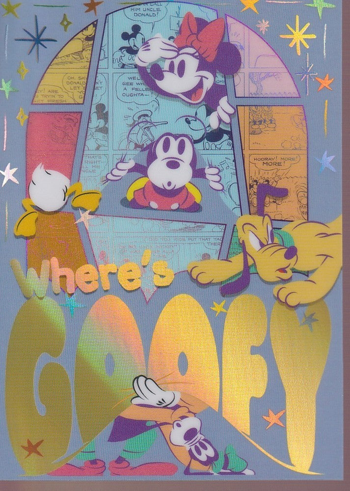 2026 SHINING SOUL MICKEY & FRIENDS POP ART RARE (R) CARD-#MPA-R-001