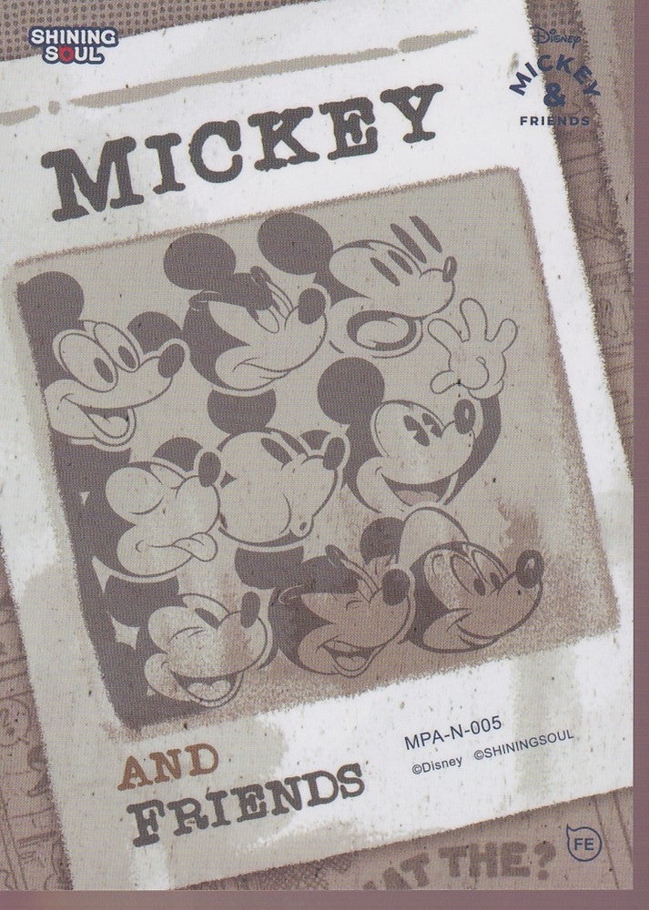2026 SHINING SOUL MICKEY & FRIENDS POP ART BASE (N) CARD-#MPA-N-005