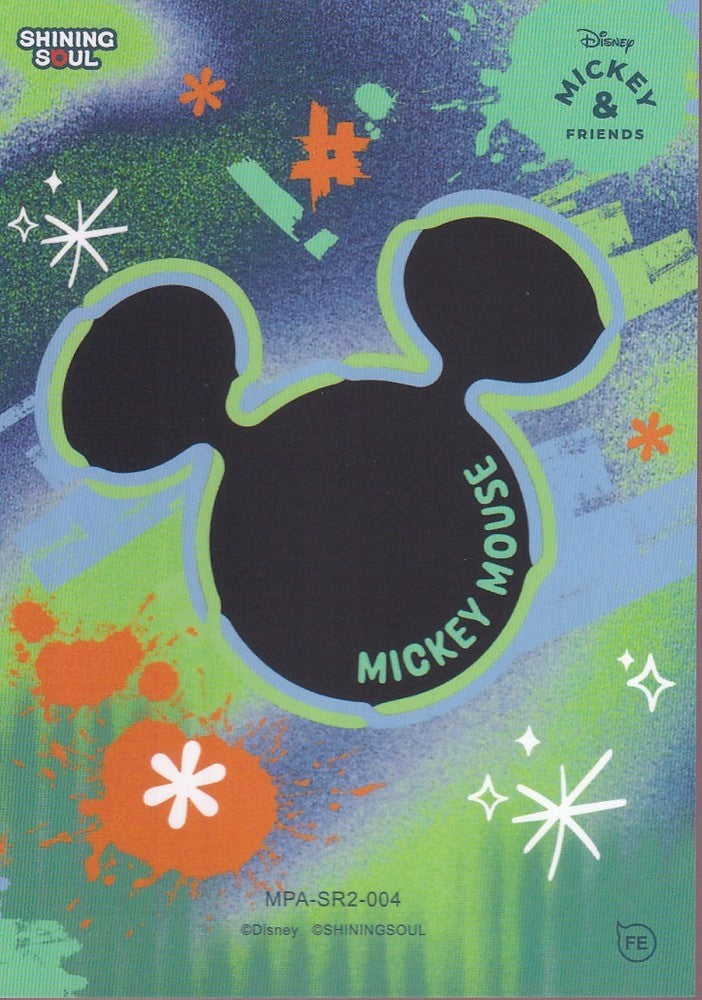 2026 SHINING SOUL MICKEY & FRIENDS POP ART SUPER RARE (SR) CARD-#MPA-SR2-004
