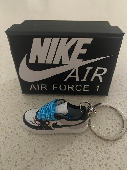 NIKE AIR FORCE 1-3D SNEAKER KEYCHAIN WITH BOX
