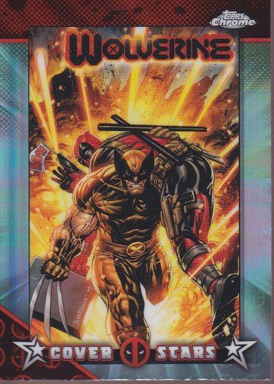 2025 Topps Chrome Deadpool Cover Stars #CS-12 Wolverine #20