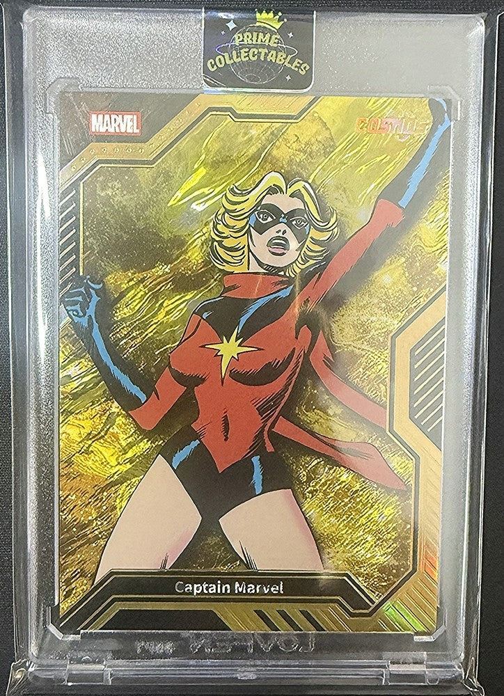 2025 Kakawow Cosmos Marvel Gold #CM-G-15 Captain Marvel (03/10)