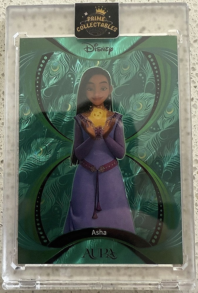 2025 Kakawow Aura Disney Aura Green Peacock #AD-IGR-35 Asha (15/25)