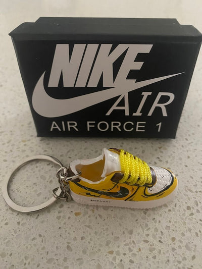 NIKE AIR FORCE 1-3D SNEAKER KEYCHAIN WITH BOX