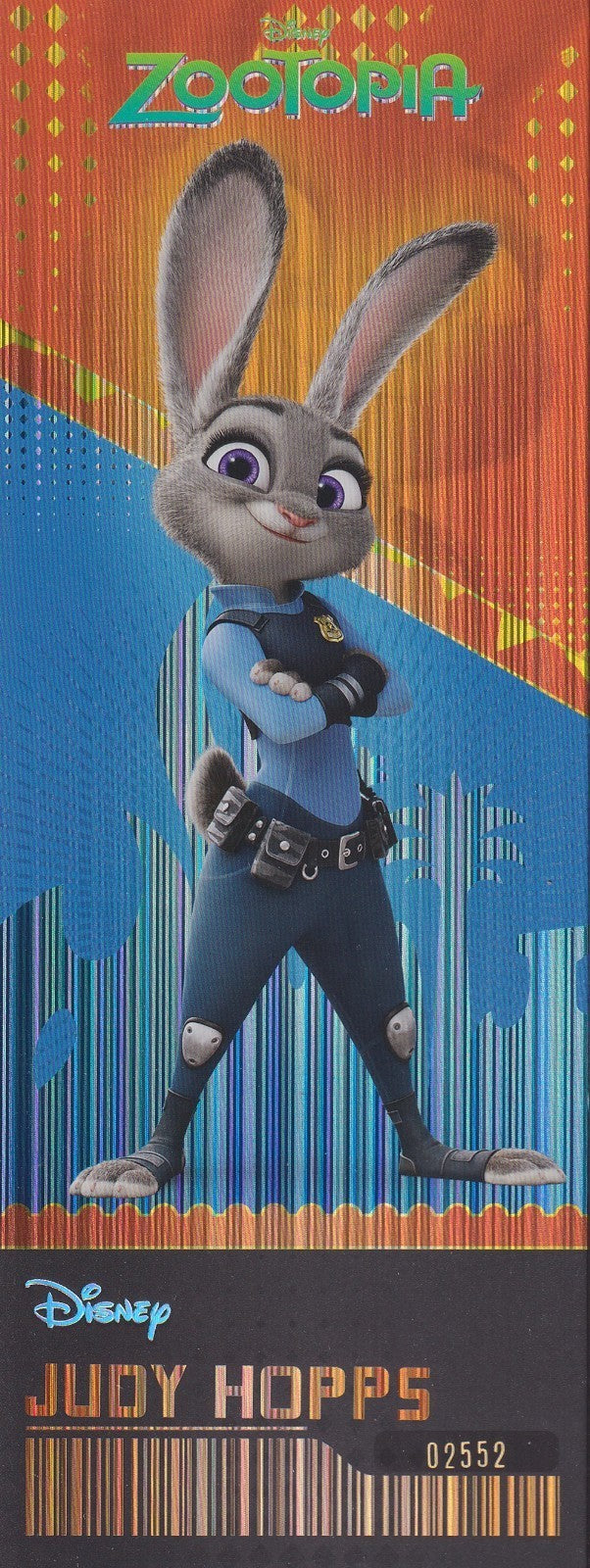 2024 Kakawow Zootopia Jumbo Ticket-Judy Hopps-#RTJC-DZP-01 (02552/3000)