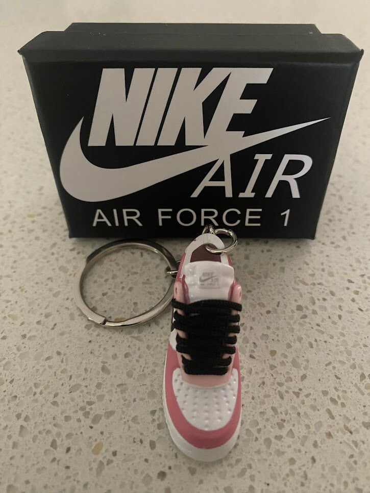 NIKE AIR FORCE 1-3D SNEAKER KEYCHAIN WITH BOX