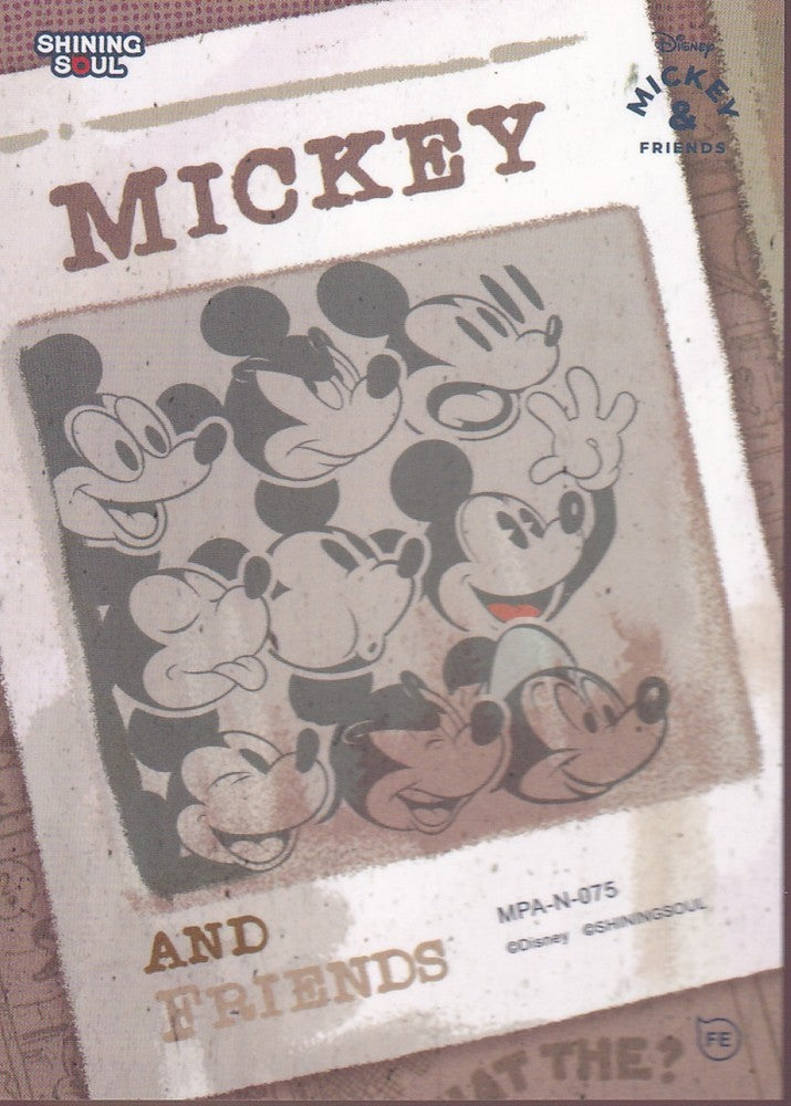 2026 SHINING SOUL MICKEY & FRIENDS POP ART BASE (N) CARD-#MPA-N-075