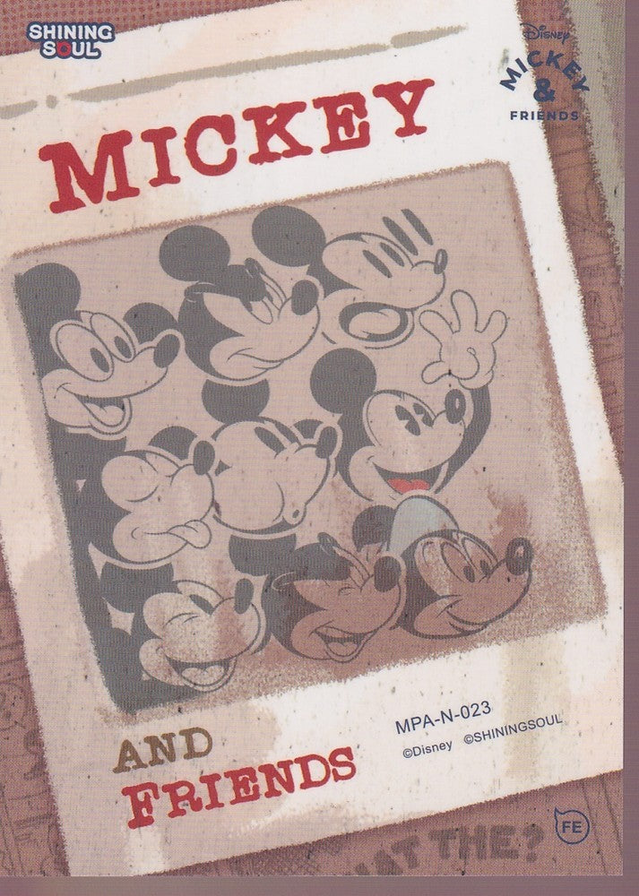 2026 SHINING SOUL MICKEY & FRIENDS POP ART BASE (N) CARD-#MPA-N-023