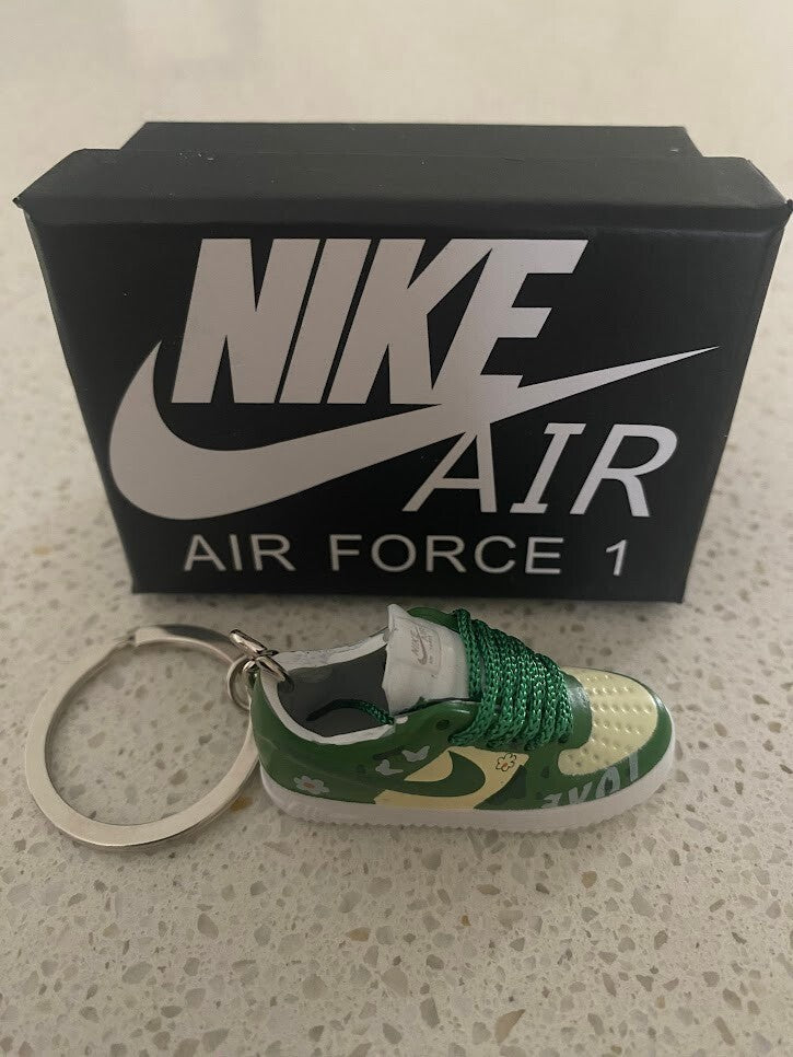 NIKE AIR FORCE 1-3D SNEAKER KEYCHAIN WITH BOX