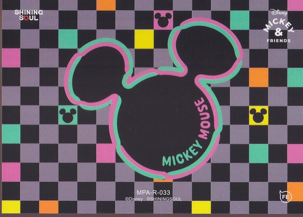 2026 SHINING SOUL MICKEY & FRIENDS POP ART RARE (R) CARD-#MPA-R-033