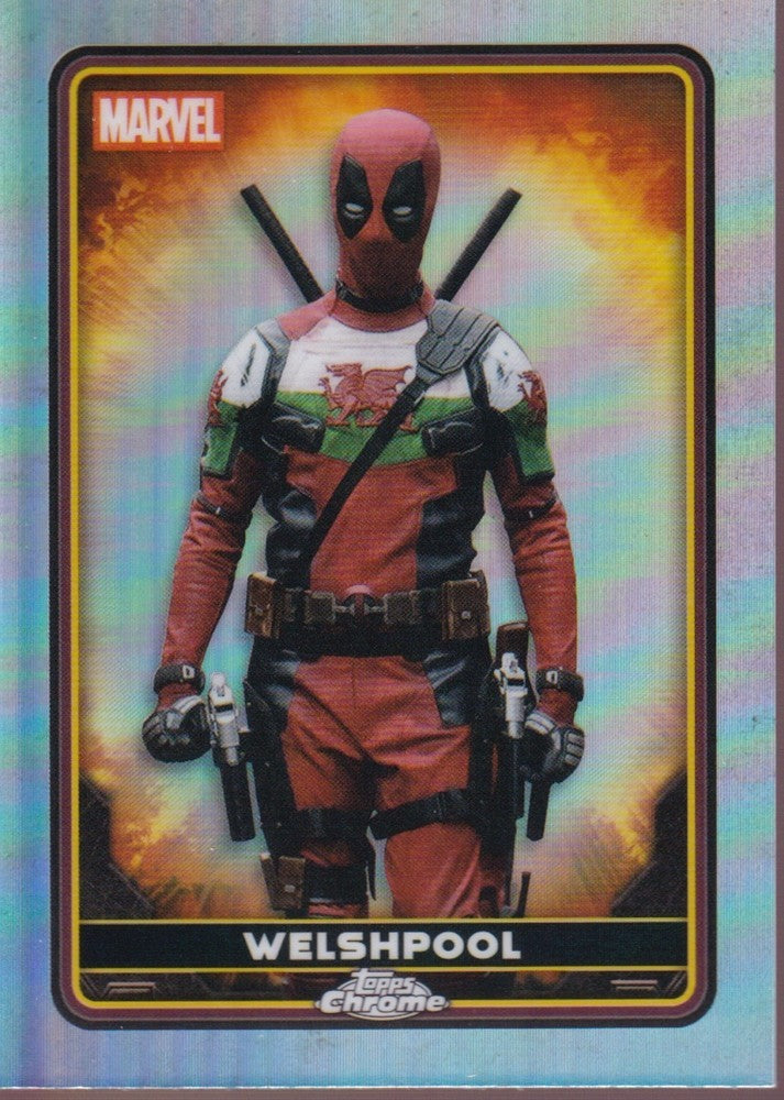 2025 Topps Chrome Deadpool Refractors #37 Welshpool